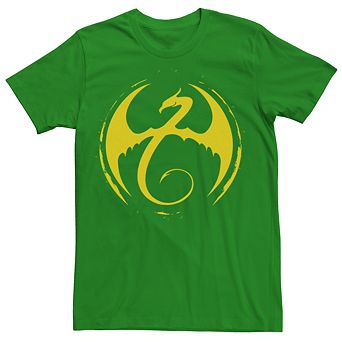 Men's Marvel Knights Presents Iron Fist Logo Graphic Tee