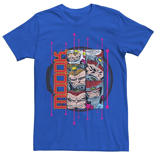 Men's Marvel Comics Retro MODOK Collage Graphic Tee