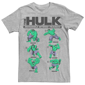 Men's Marvel Comics Retro The Incredible Hulk Training Graphic Tee