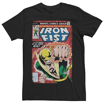 Men's Marvel Comics Retro Iron Fist Cover Graphic Tee