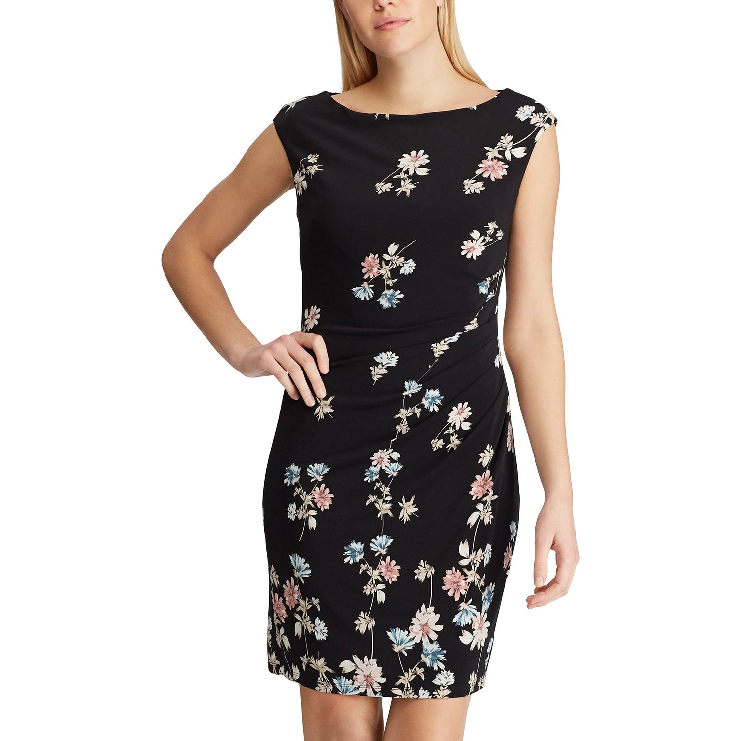 chaps floral dress