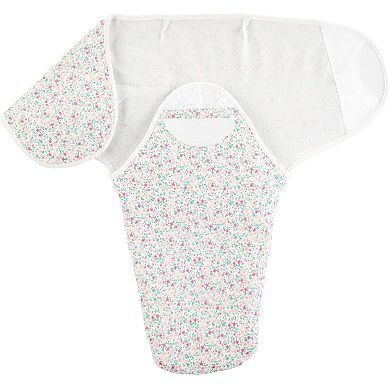 Baby Girl Carter's 2-Pack Print & Solid Swaddles