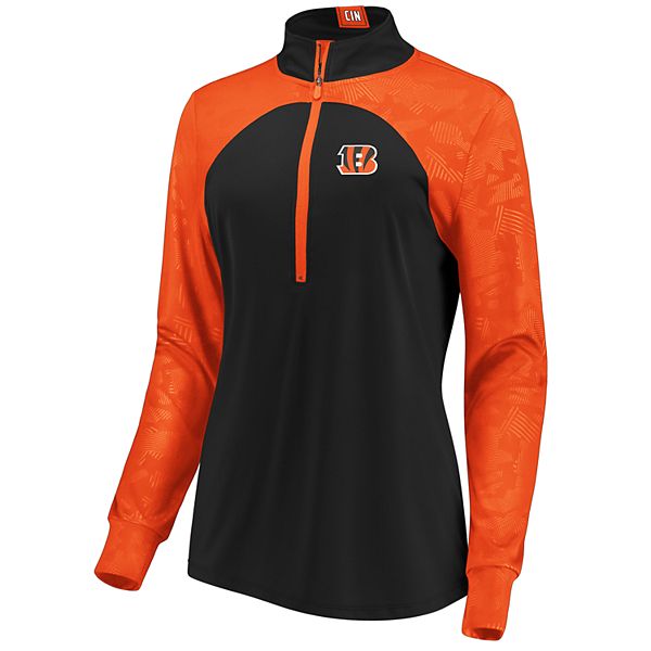 Nike Black Cincinnati Bengals 2023 Sideline Performance Long Sleeve  Quarter-zip Top in Blue for Men