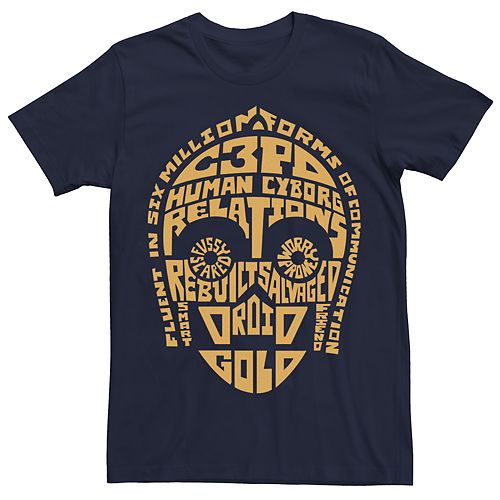 men's star wars vintage logo tee