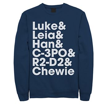 Men's A New Hope Ep4 Luke and Leia Sweatshirt