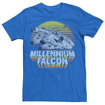 Men's Star Wars Vintage Millennium Falcon Tee