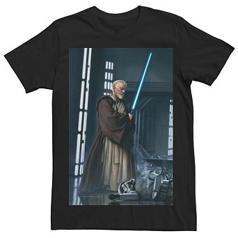 Men's A New Hope Ep4 Obi-Wan Painting Tee