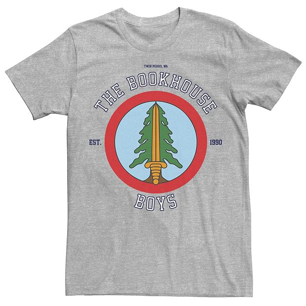 Twin Peaks The Bookhouse Boys Est. 1990 Logo Graphic T-Shirt