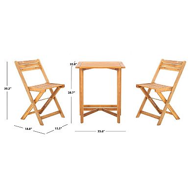 Safavieh Gallo Balcony Bistro Set