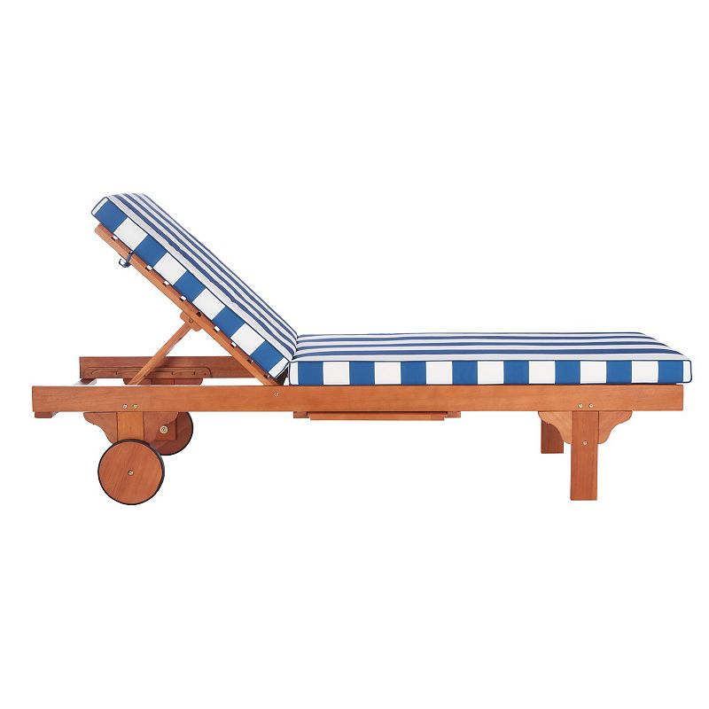 Safavieh Newport Chaise Lounge Chair, Blue