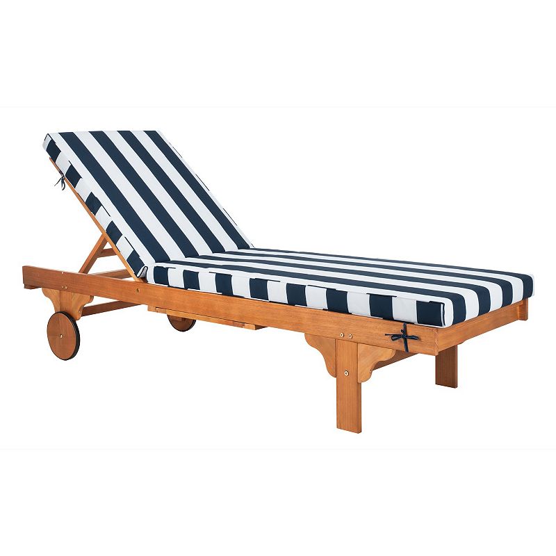 75709077 Safavieh Newport Chaise Lounge Chair, Blue sku 75709077