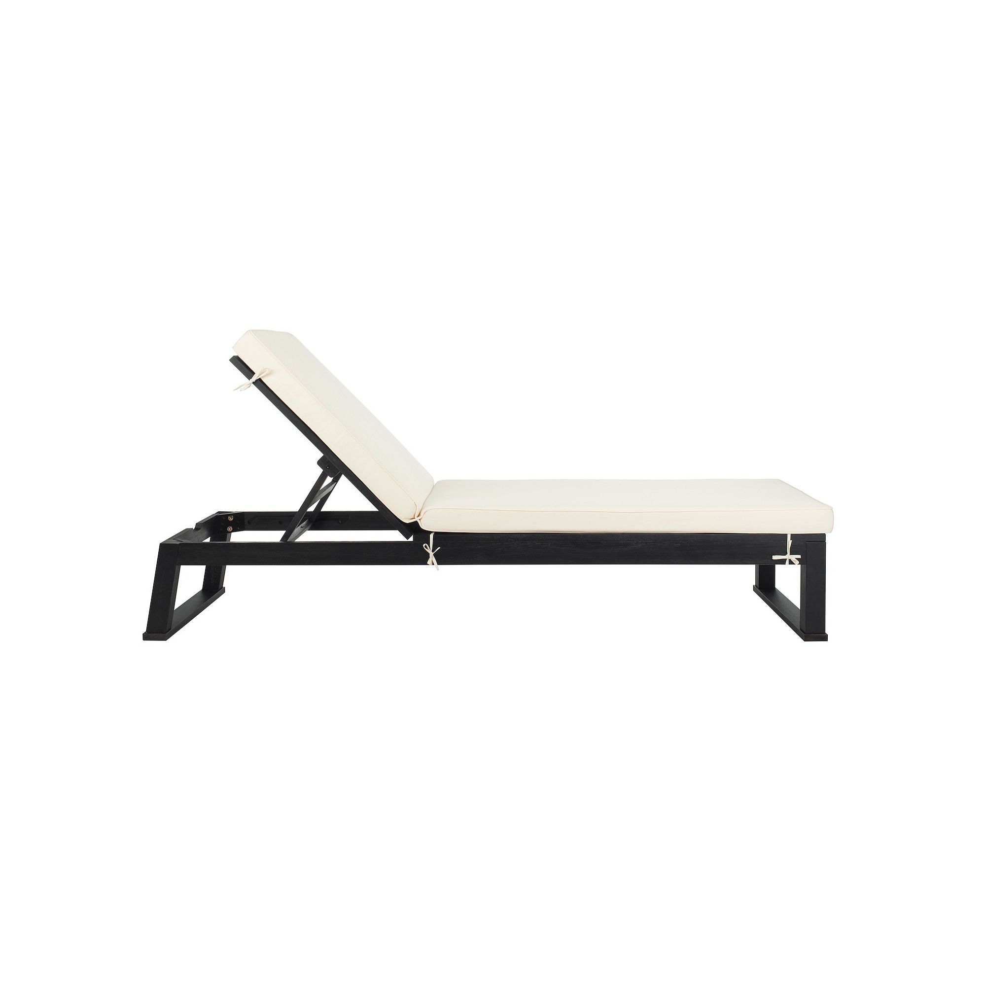 Safavieh Solano Sun Lounger, Black White