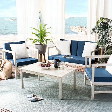 Safavieh Montez 4-pc. Outdoor Set W/ Accent Pillows