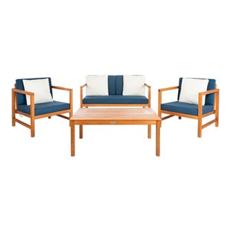 Safavieh Montez 4 pc Outdoor Set W/ Accent Pillows