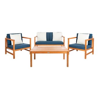 Safavieh Montez 4 pc Outdoor Set W/ Accent Pillows