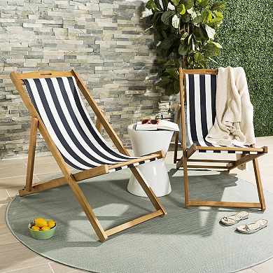 Safavieh Loren Foldable Sling Chair 2 Piece