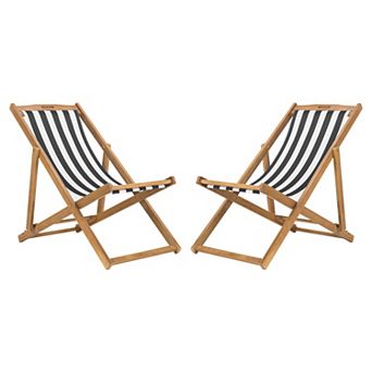 Safavieh Loren Foldable Sling Chair 2 pc