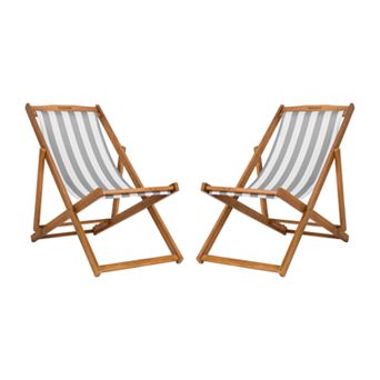 Safavieh Loren Foldable Sling Chair 2 pc