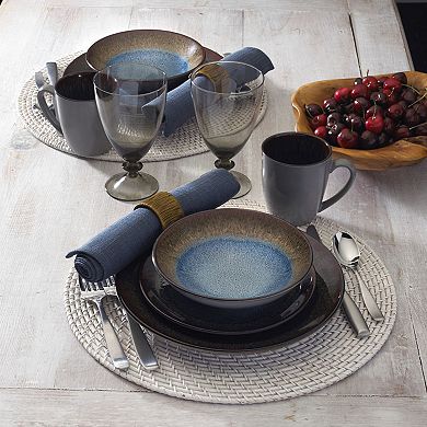 Pfaltzgraff Monroe Blue 16pc set