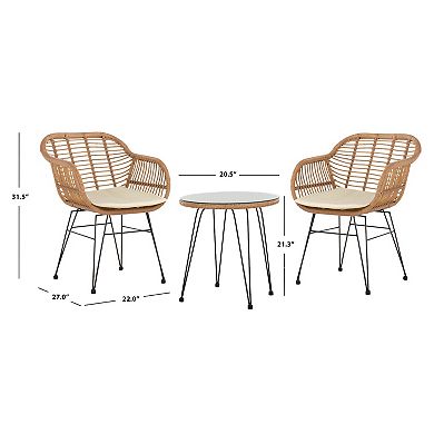 Safavieh Alton 3 Piece Lounge Set