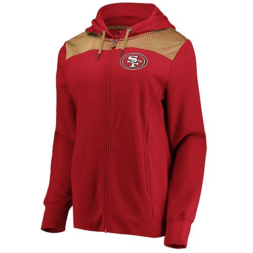 Women's San Francisco 49ers Athena Hooded Full-zip Jacket