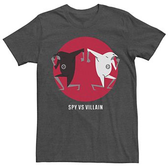 Men's Minions Gru Spy VS. Villain Tee
