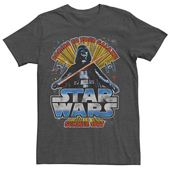 Men's Star Wars Darth Vader Retro Poster Tee