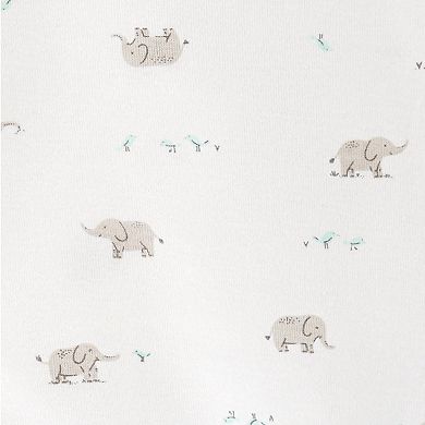 Baby Carter's Elephant Kimono Sleep & Play with Hat