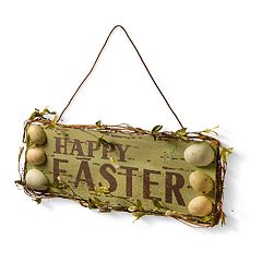 National Tree Company Happy Easter Sign