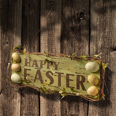 National Tree Company Happy Easter Sign