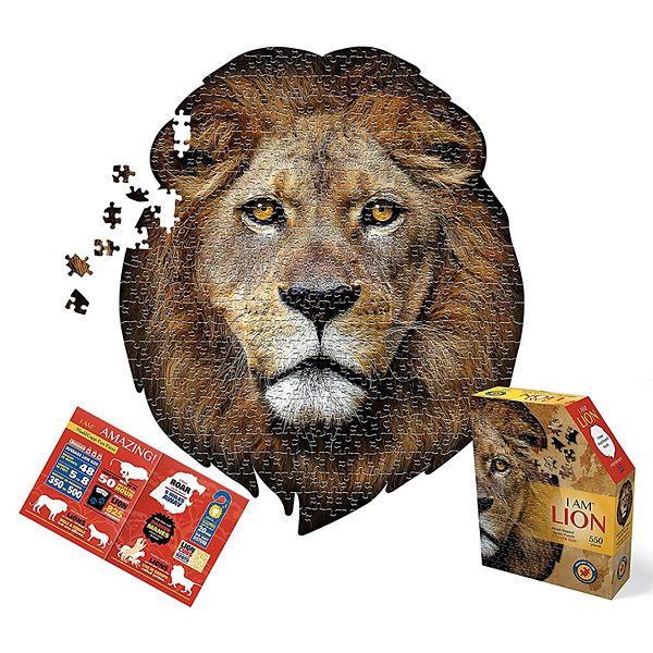 Madd Capp Puzzles I Am Lion 550 Piece Puzzle