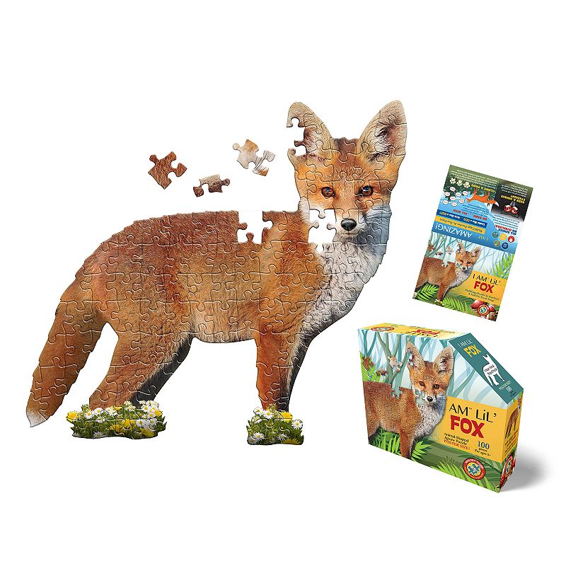 Madd Capp Puzzle - I Am Fox 550 Jigsaw Puzzle, Multicolor