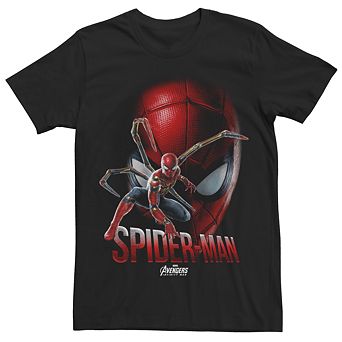 Men's Marvel Avengers Spider-Man Face Tee
