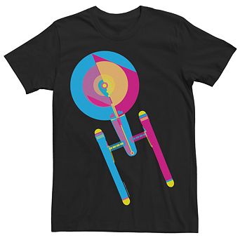 Men's Star Trek: The Original Series Enterprise Colorful Tee