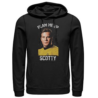 Men's Star Trek: The Original Series Beam Me Up Scotty Hooded Pull Over