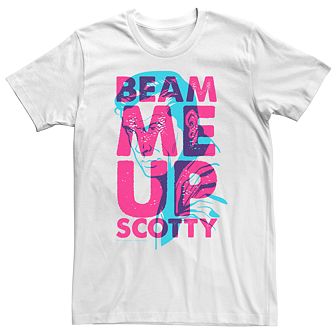 Men's Star Trek: The Original Series Beam Me Up Shadow Tee