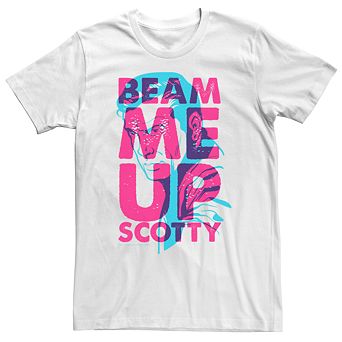 Men's Star Trek: The Original Series Beam Me Up Shadow Tee