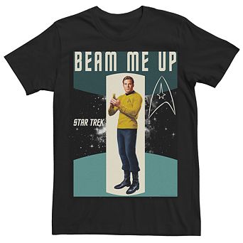 Men's Star Trek: The Original Series Beam Me Up Portrait Tee