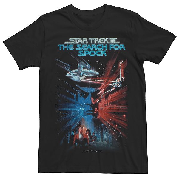 Men's Star Trek III: The Search for Spock Poster Tee