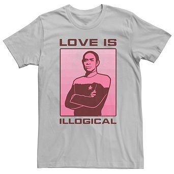 Men's Star Trek: Voyager Love Is Illogical Tuvok Tee