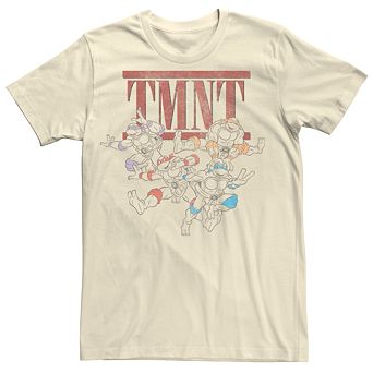 Men's Teenage Mutant Ninja Turtles TMNT Group Shot Tee
