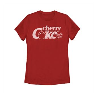 Juniors' Coca-Cola Cherry Coke Very Cherry Graphic Tee