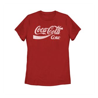 Juniors' Coca-Cola Graphic Tee