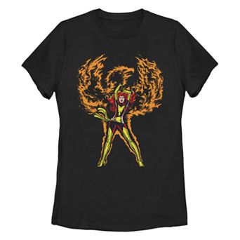 Juniors' Marvel Retro Phoenix Rises Graphic Tee