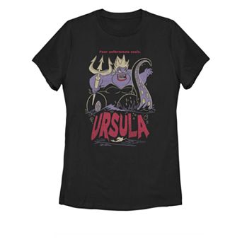 Juniors' Disney's The Little Mermaid Ursula Graphic Tee