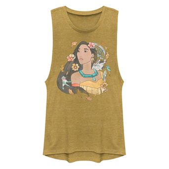 Juniors' Disney's Pocahontas Graphic Muscle Tank Top