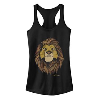 Juniors' Disney's The Lion King Simba Graphic Tank Top