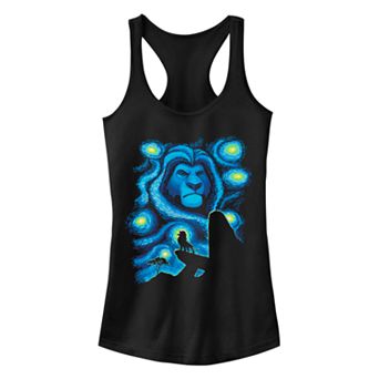 Juniors' Disney's The Lion King Starry Night Mufasa Graphic Tank Top