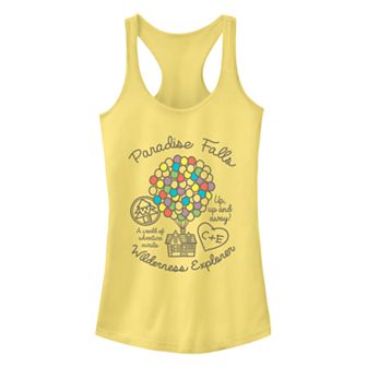 Juniors' Disney / Pixar Up Hot Air Balloon Racerback Tank Top