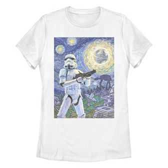 Disney's Star Wars Stormtrooper Juniors' Starry Night Tee